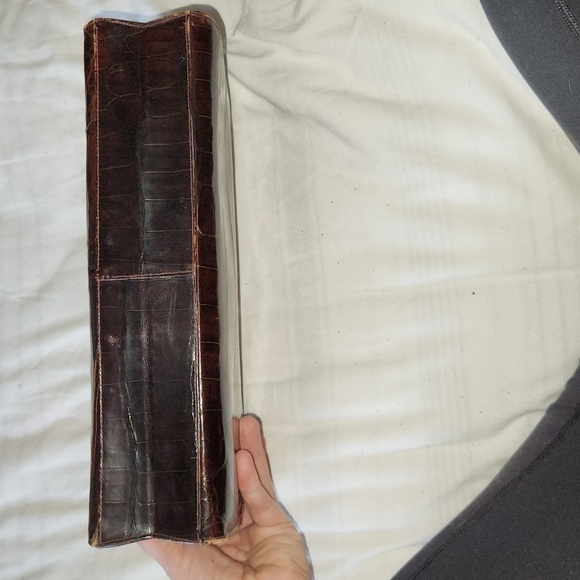 Vintage reptile handbag - Picture 4 of 13